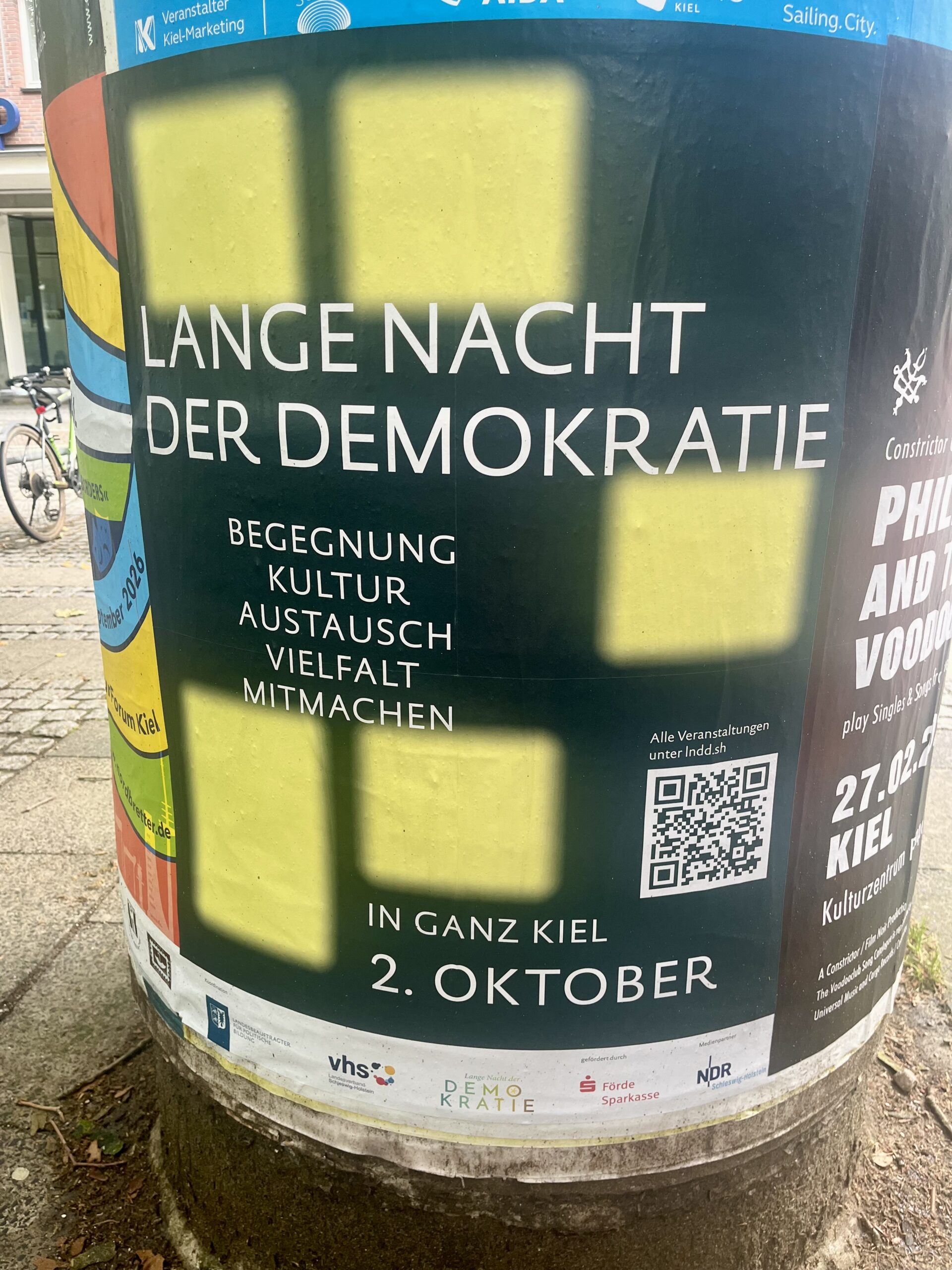Lange Nacht für Demokratie am 2.10. in Kiel